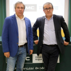 Sánchez Torné y Barcenilla, del patronato de la UEMC . LETICIA PÉREZ