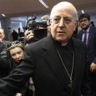 El vicepresidente de la de la Conferencia Episcopal y actualmente arzobispo de Valladolid Ricardo Blázquez.