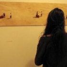 Imagen parcial de algunas de las obras que componen la exposición