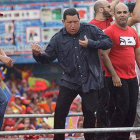 Los candidatos a la presidencia de Venezuela cierran su campaña.