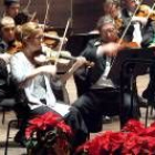 La Sinfónica de Castilla y León en uno de los conciertos que mensualmente ofrece en el Auditorio