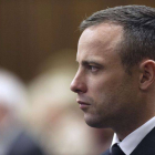 Oscar Pistorius, durante una sesión del juicio.
