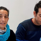 Patricia Ramírez y Ángel Cruz son los padres de Gabriel, desaparecido desde el martes. CARLOS BARBA