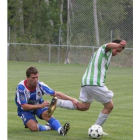 Berodia marcó uno de los mejores goles de la tarde.