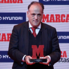 Javier Tebas fue galardonado con el Premio al Juego Limpio de Marca.