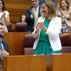 Tudanca recibe el apoyo de la bancada socialista.