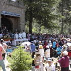 Después de dos años los vecinos de Cistierna regresan a la ermita de San Guillermo. CAMPOS