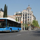 Un autobús de la EMT