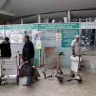 Imagen del aeropuerto moscovita donde se encuentra Snowden.