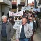 Los vecinos de Riaño siguen manifestándose los miércoles y jueves