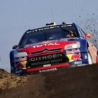 Loeb en acción durante la disputa de la prueba nipona