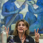 La ministra de Transición Ecológica, Teresa Ribera. MARCIAL GUILLÉN