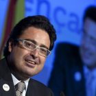 David Madí, durante la presentación de una campaña electoral de CiU.