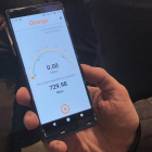 Orange alcanza más de 700 megas por segundo de descarga en 4G.