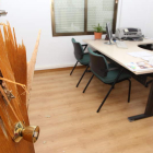 La puerta de uno de los despacho del Ayuntamiento tras el robo del pasado día 3 de este mes.