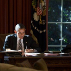 Barack Obama, en el Despacho Oval, esta semana.