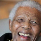 Imagen reciente del ex presidente de Sudáfrica, Nelson Mandela.