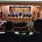 Banda de Música de Valencia de Don Juan, durante un concierto. DL