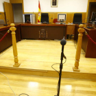 Sala de vistas de un juzgado de León. RAMIRO