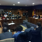 Imagen del Pleno que se está celebrando en Ponferrada