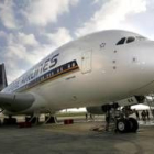 Airbus 380 entregado a Singapour Airlines en la localidad de Colomiers