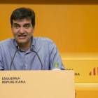 El portavoz de ERC, Sergi Sabrià.