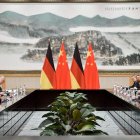 La última jornada de reuniones en el G-20 en Hangzhou, China. ETIENNE OLIVEAU
