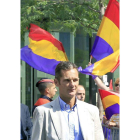 Urdangarín, ayer, a su salida de la Ciudad de la Justicia.