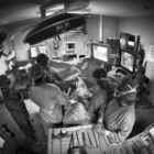 En la videocirugía la vista del cirujano no se dirige al paciente, sino al monitor de video.
