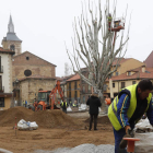 Obras de acondicionamiento de la plaza del Grano