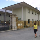 El albergue está en la parte alta de Ponferrada.