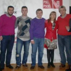 Moreno, García del Blanco, Alonso, Fernández, Larrauri, Martínez y Alejo.