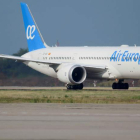 Un avión de Air Europa aterriza el mes pasado en un aeropuerto de Honduras . JOSÉ VALLE