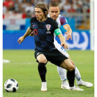 Modric volvió a ejercer como timonel de Croacia. THEW