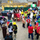 Los disfraces que se vieron ayer en Sobrado son de lo más genuino y merece la pena acudir a verlos. DL