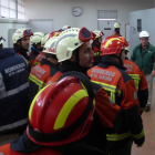 Imagen de una de las sesiones ofrecidas por técnicos de Iberdrola a los bomberos de Zamora.