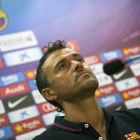 Luis Enrique, técnico del Barcelona.