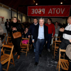 Blanco participó en un acto de campaña este jueves en la localidad de Camponaraya.