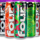 Las distintas variedades de Four Loko.