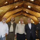 Aurelio Loureiro, Rogelio Blanco, Alfonso García, César Antonio Molina y Roberto Fernández.