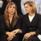 Alicia Sánchez-Camacho y María Dolores de Cospedal durante las jornadas de Barcelona.