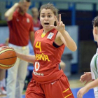 Lucía Alonso sumará más internacionalidades con España. FIBA