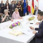 Reunión de los líderes europeos en el G20.