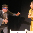 Una escena de la obra ‘La tentación de vivir’, a cargo de la compañía Estudio 3. DL