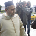 El imán de Terrassa Abdeslam L., antes de prestar declaración.