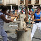 Los recreadores napoleónicos de Astorga.