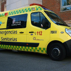 Una ambulancia medicalizada del Sacyl