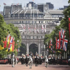 Desfile celebrado con motivo de la visita de los reyes de España a Reino Unido en la que trataron diferentes cuestiones acerca del ‘brexit’.