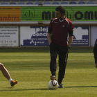La Cultural realizó una sesión de recuperación después del primer partido del play off. Álvaro, Cembranos y Mateo, en la imagen.