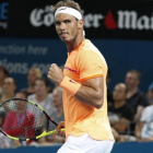 Rafa Nadal en el torneo de Brisbane, Australia.